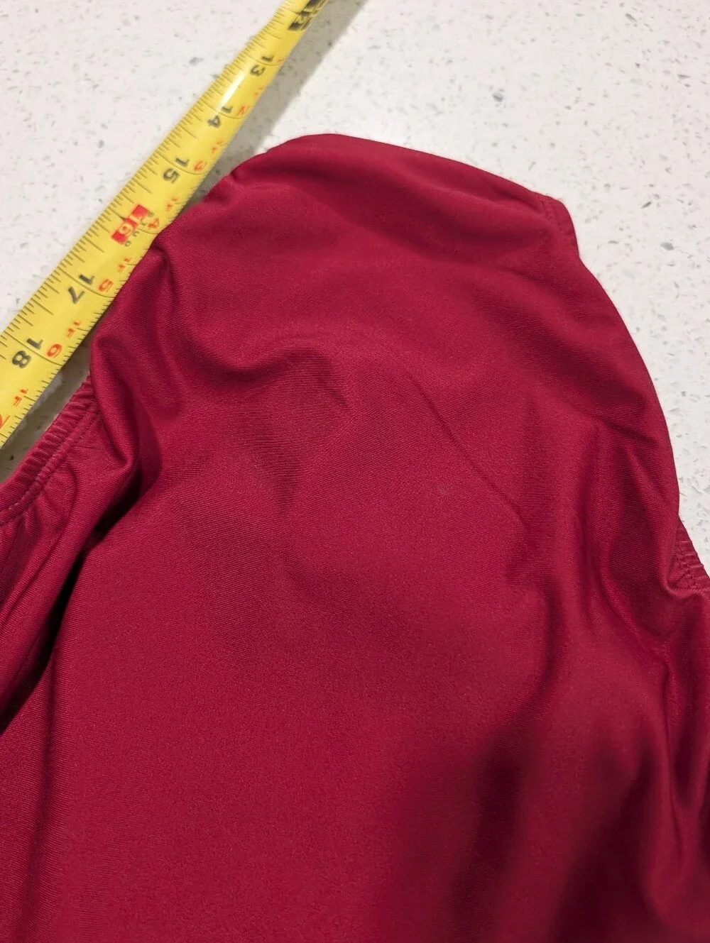 Ozone Gymnastics Leotard Christmas Red child Medium warrior style BELIEVE Xmas